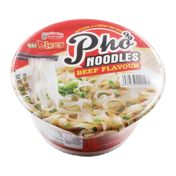 Oh Ricey Phở Bò Bát 12x71g