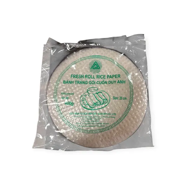 Bánh Tráng Cuốn Gỏi Cuốn Tròn 28cm 40x400g