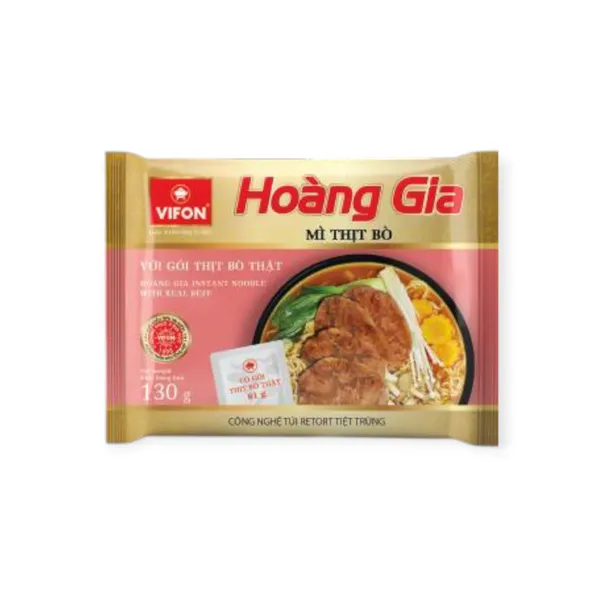 Hoang Gia Mì Bò 18gói X 130g
