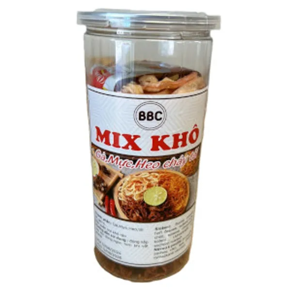 Mix Khô 3 Vị Gà Mực Heo 24x300g