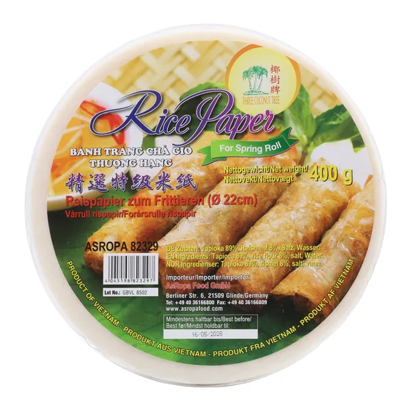 Bánh Tráng Cuốn Nem Rán 22cm 30x400g