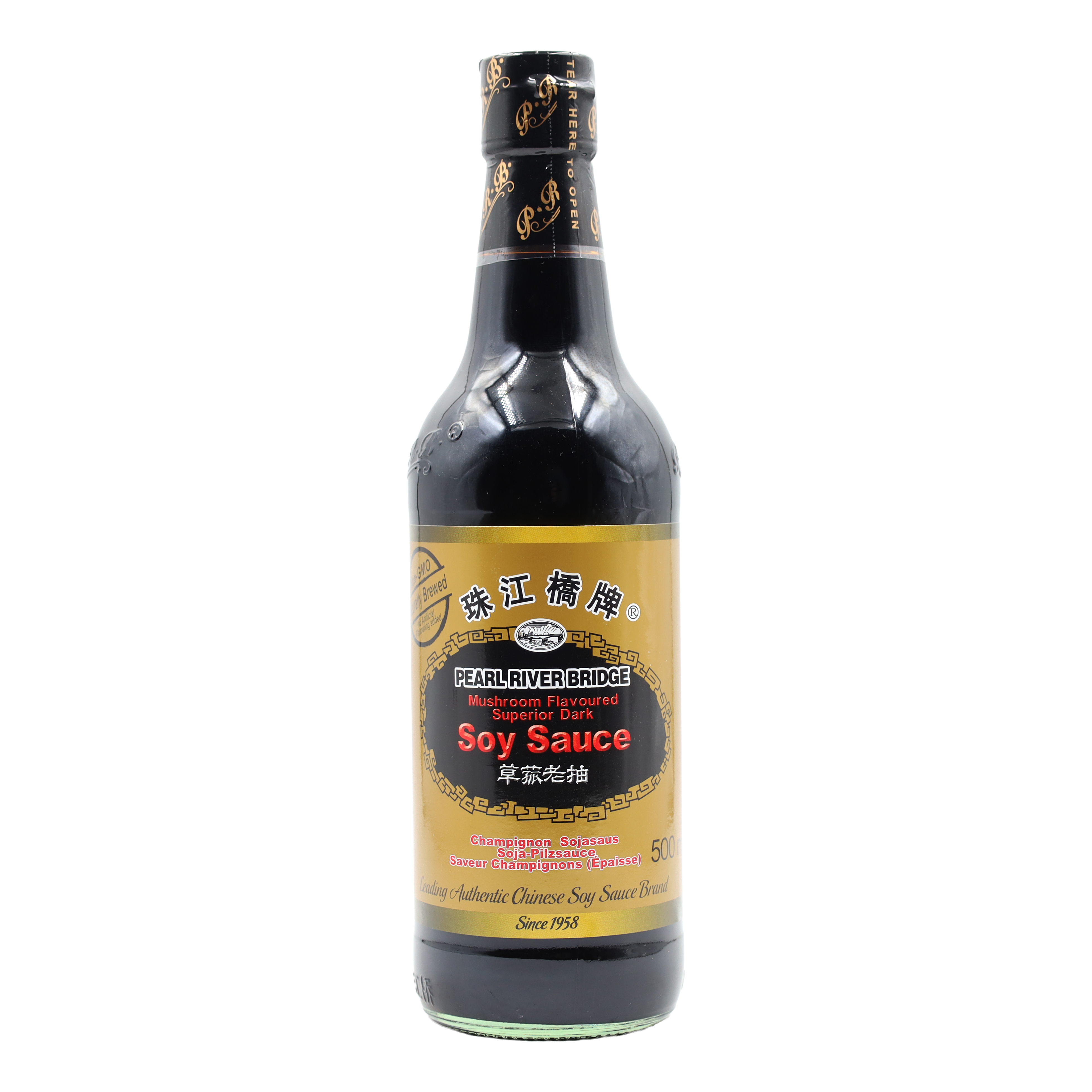 Soy Sauce Dark Mushroom Flavor Superior 24x500ml
