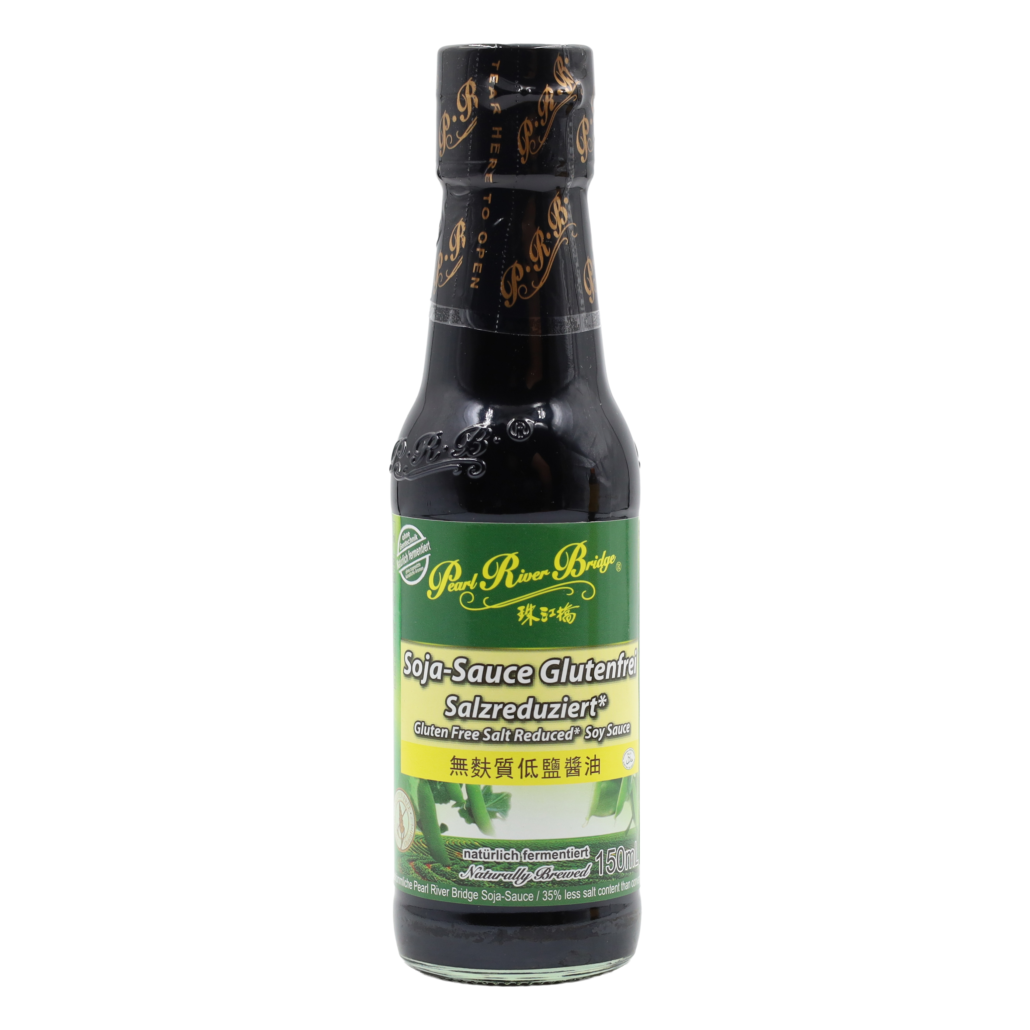 Soy Sauce Gluten Free Less Salt 24x150ml