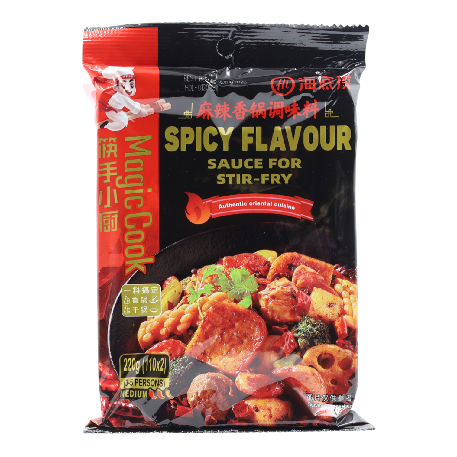 Sauce for Stir-fry Spicy Flavour 34x(2x110g)