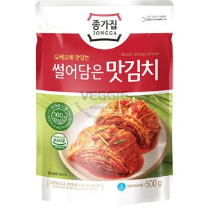 Jongga Kimchi Mat Sliced 500g 4.5-5kg/box Korea