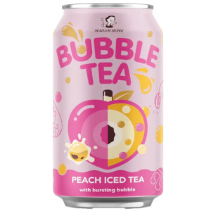 Bubble Tea Drink Peach Iced Tea 24x315ml