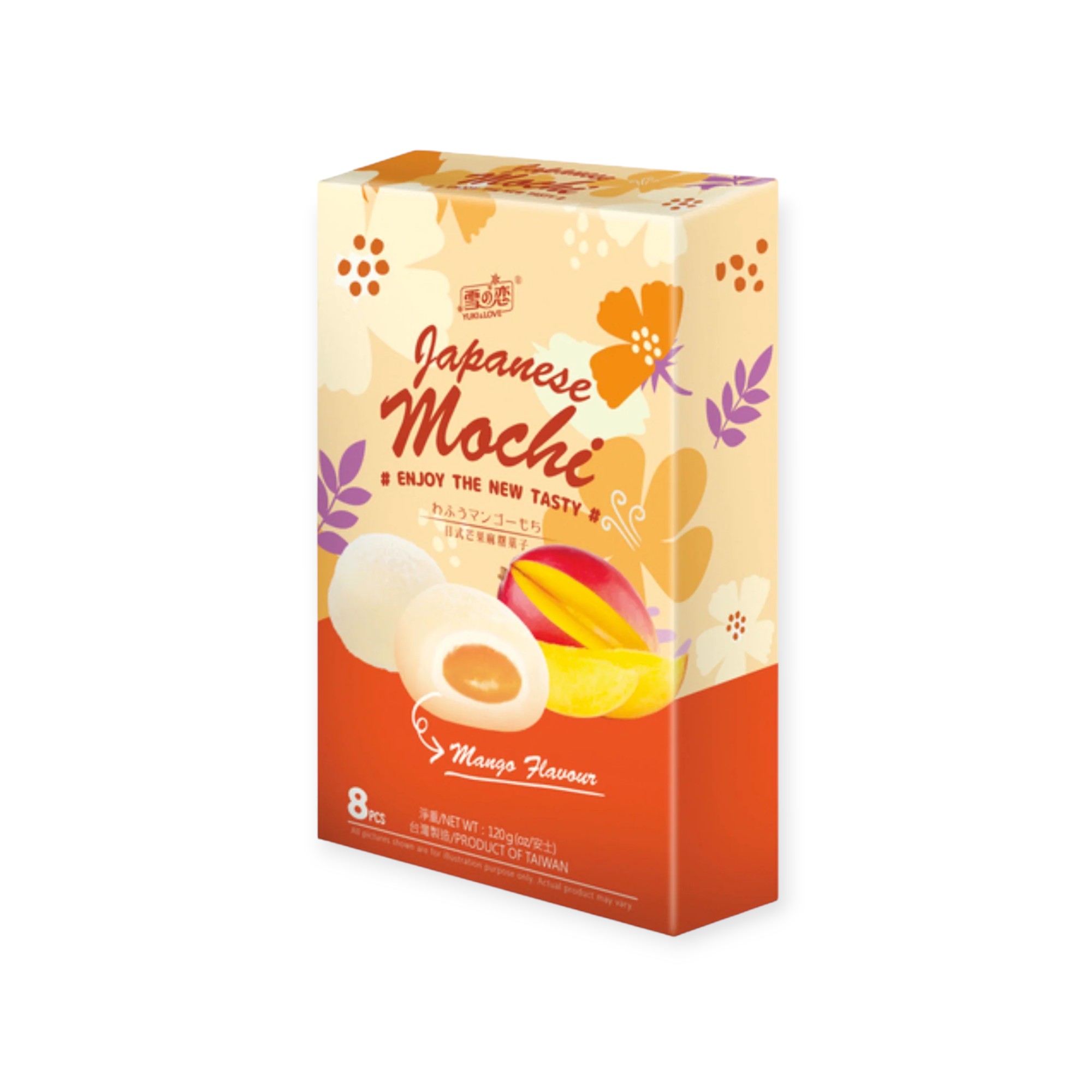 Japanese Style Mango Mochi 12x120g