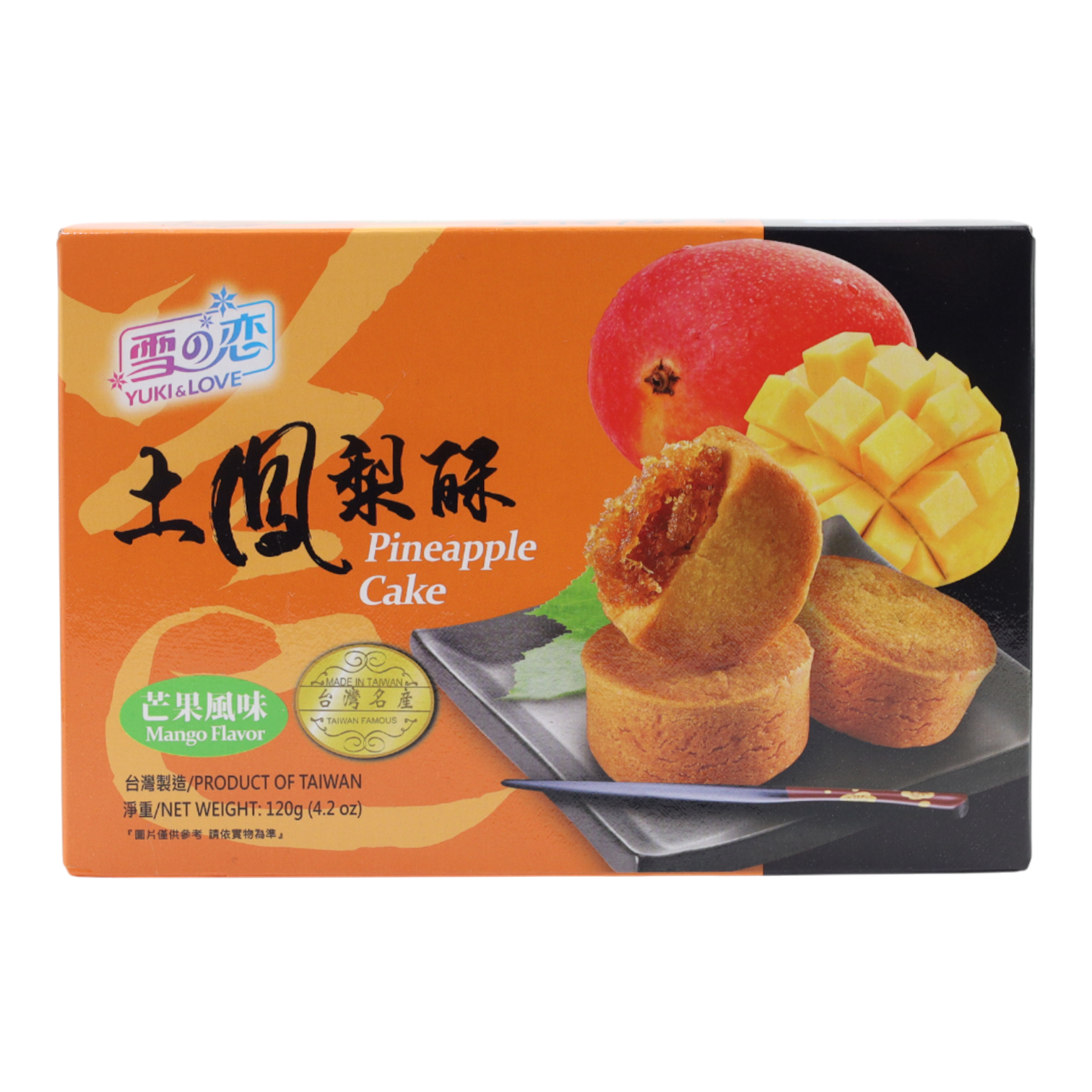Pineapple Cake Mango Taste 24x120g