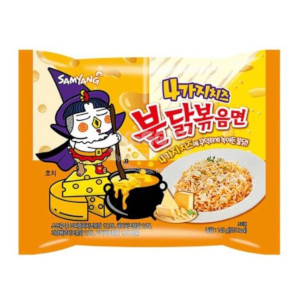 Buldak Cheese Ramen Quattro 8x(5x140g)