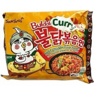Buldak Instant Noodle Hot Chicken Curry 40x140g