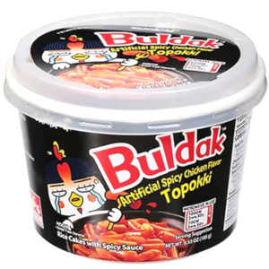 Buldak Hot Chicken Flv. Topokki Black Big Bowl 16x185g