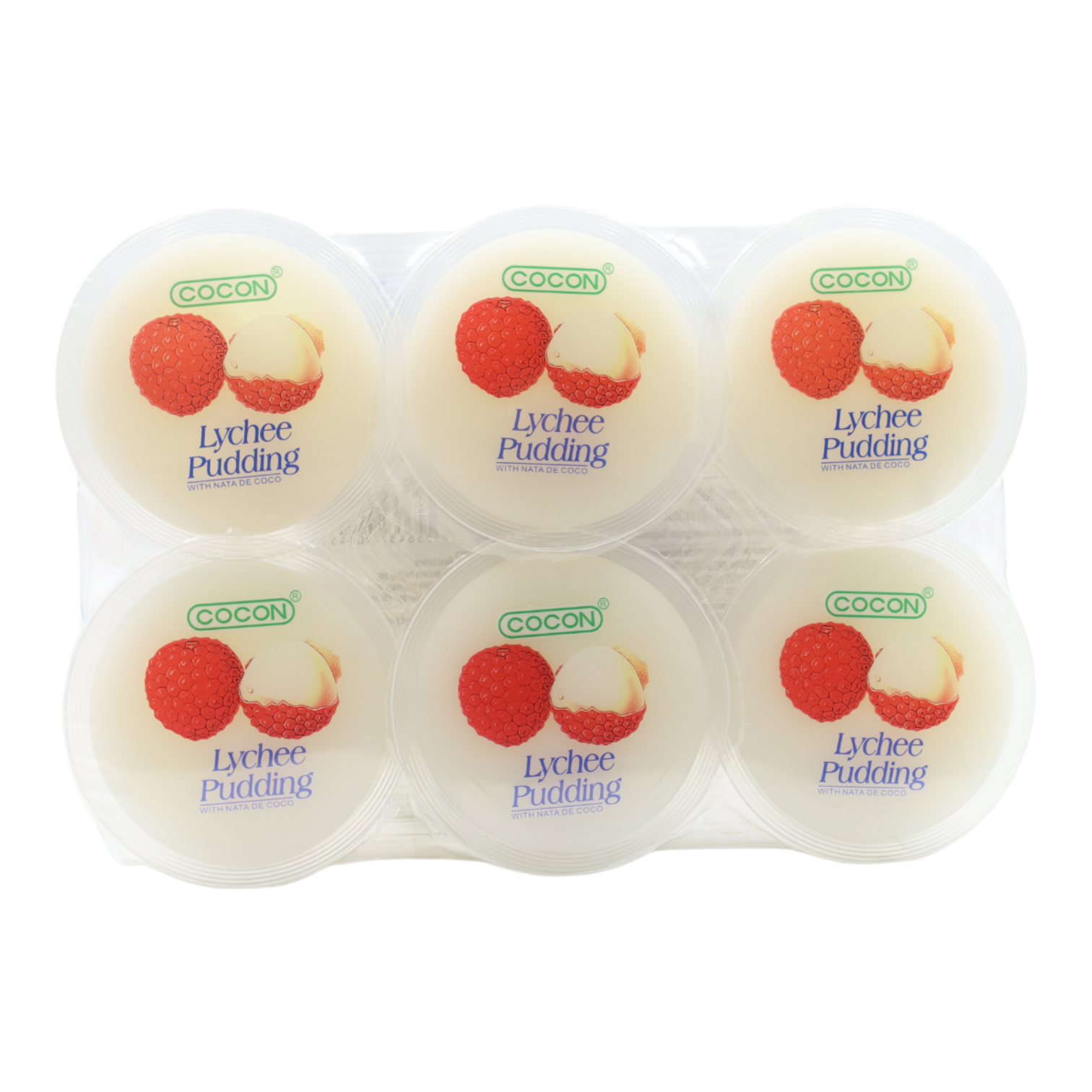 Pudding Lychee 16x(6x80g)