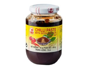 Chilli Paste with Soya Bean Oil 'prik-pao' 24x454g