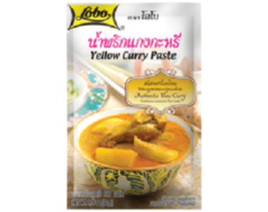 Spice Paste Yellow Curry 12x50g