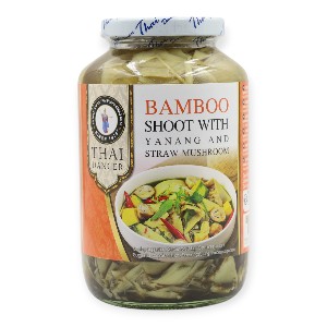 Bamboo Shoots Yanang and Straw Mushroom 12x680g