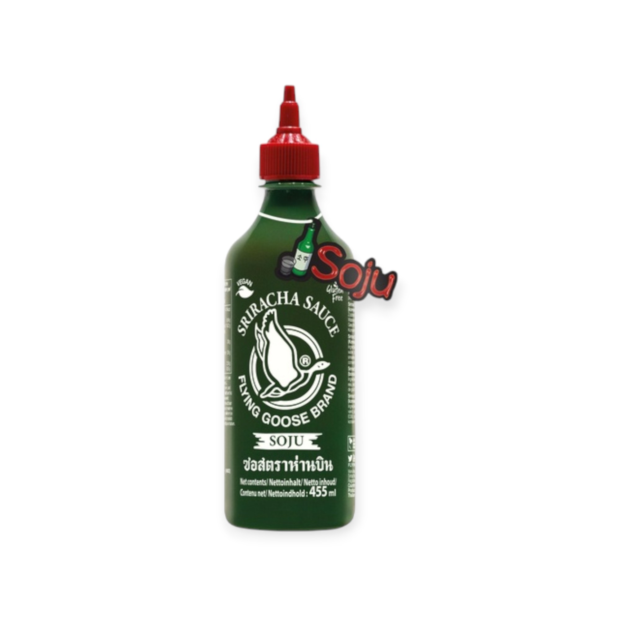 Sriracha Chilli Sauce Soju Flavor 12x455ml