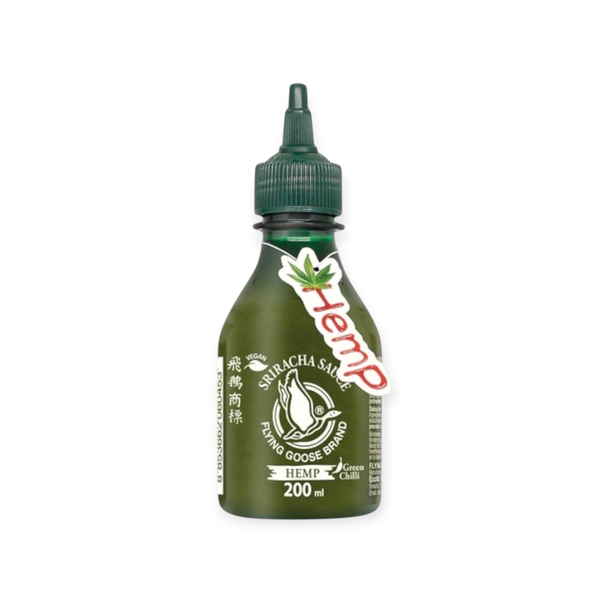 Sriracha Chilli Sauce Green Hemp 12x200ml