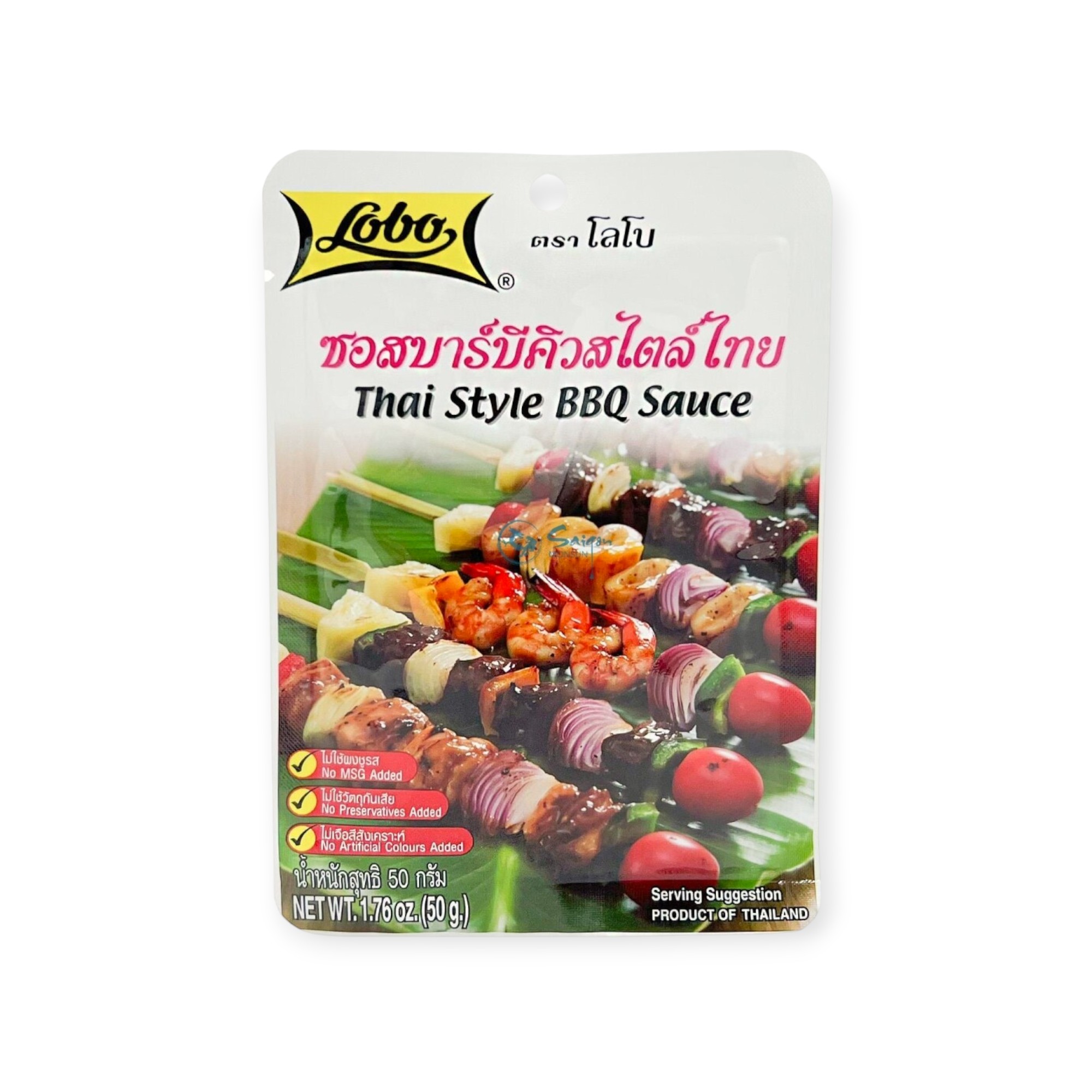 Thai Style Bbq Sauce 12x50g