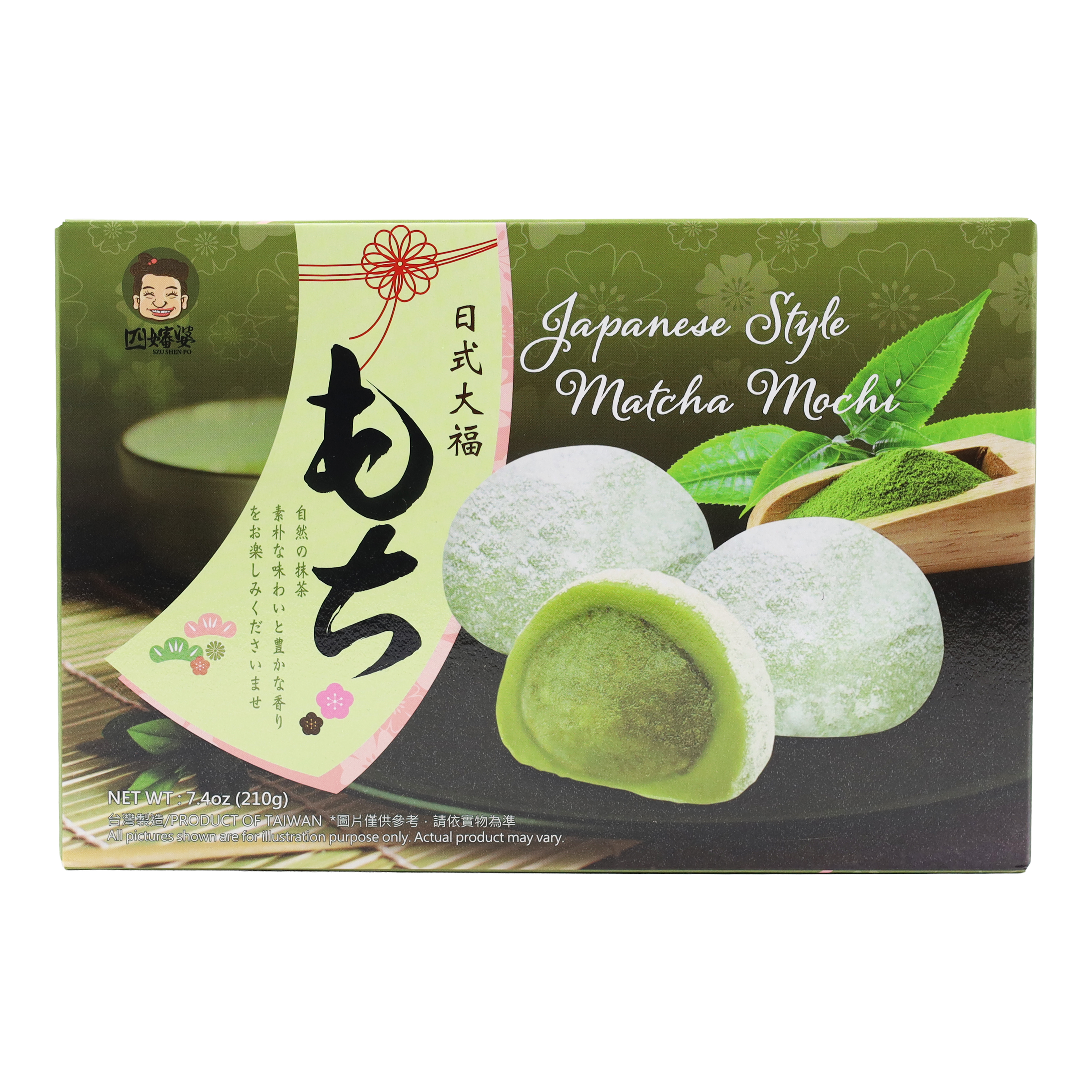 Mochi Matcha 24x210g