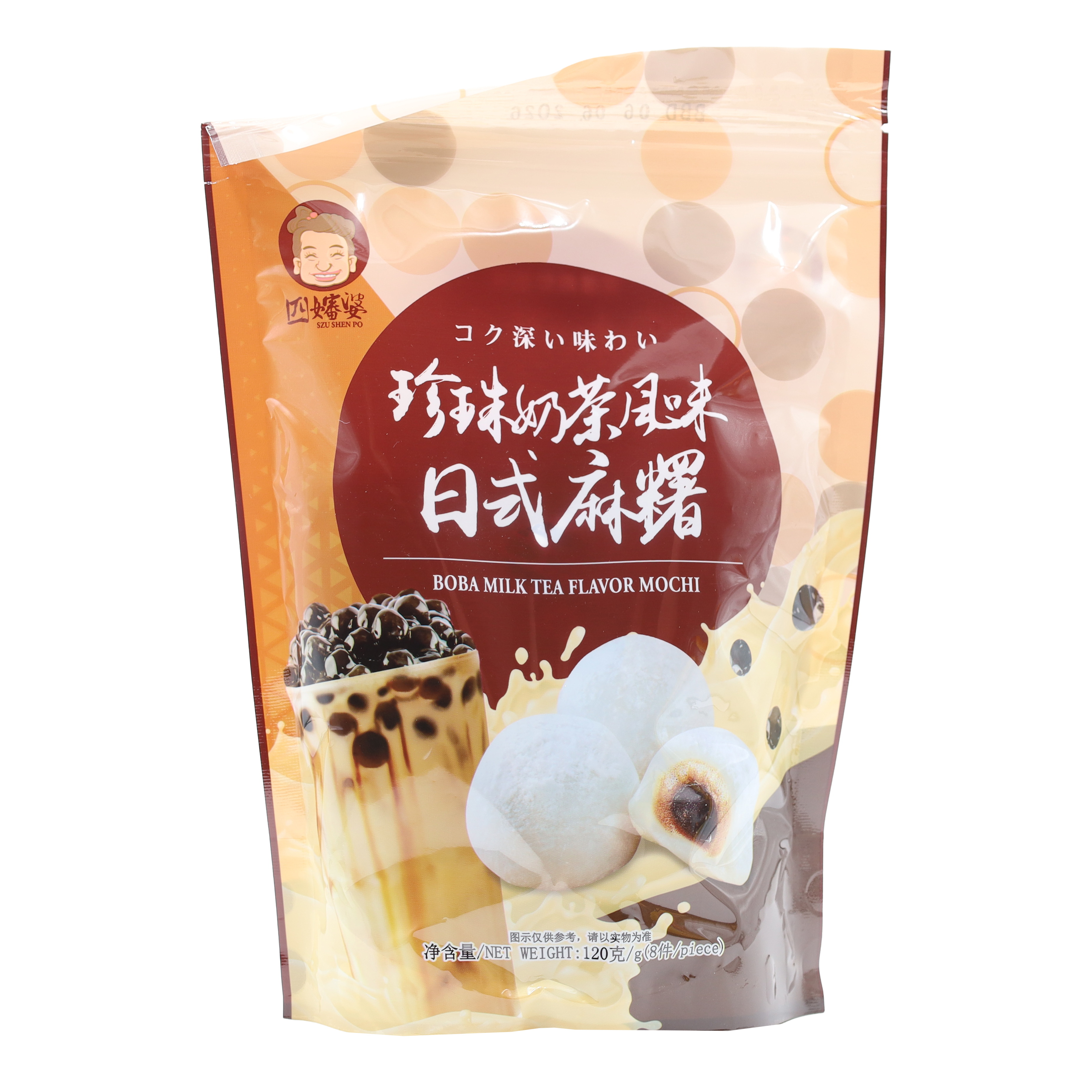 Mochi Boba Milk Tea 12x120g