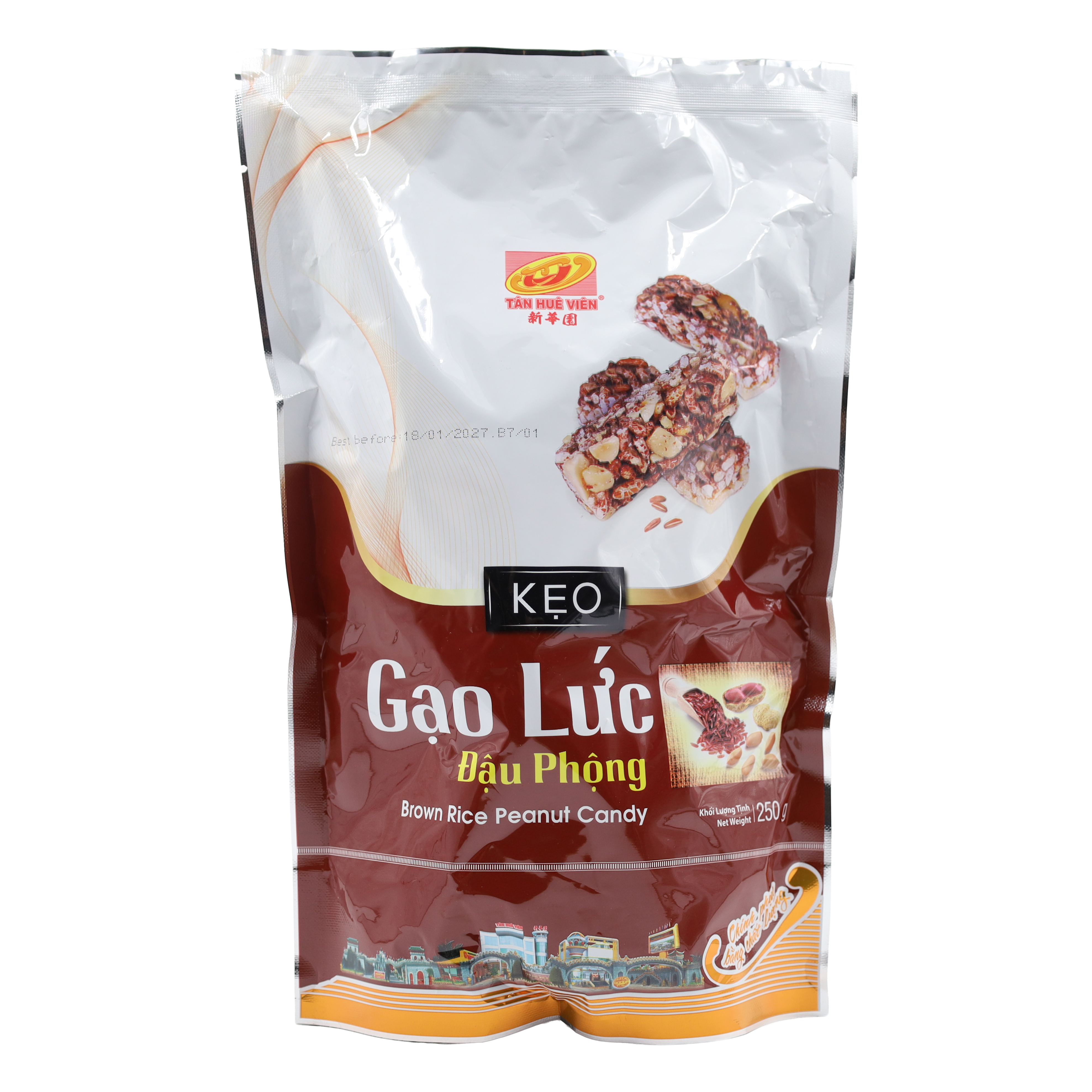 Brown Rice Peanut Candy 40x250g