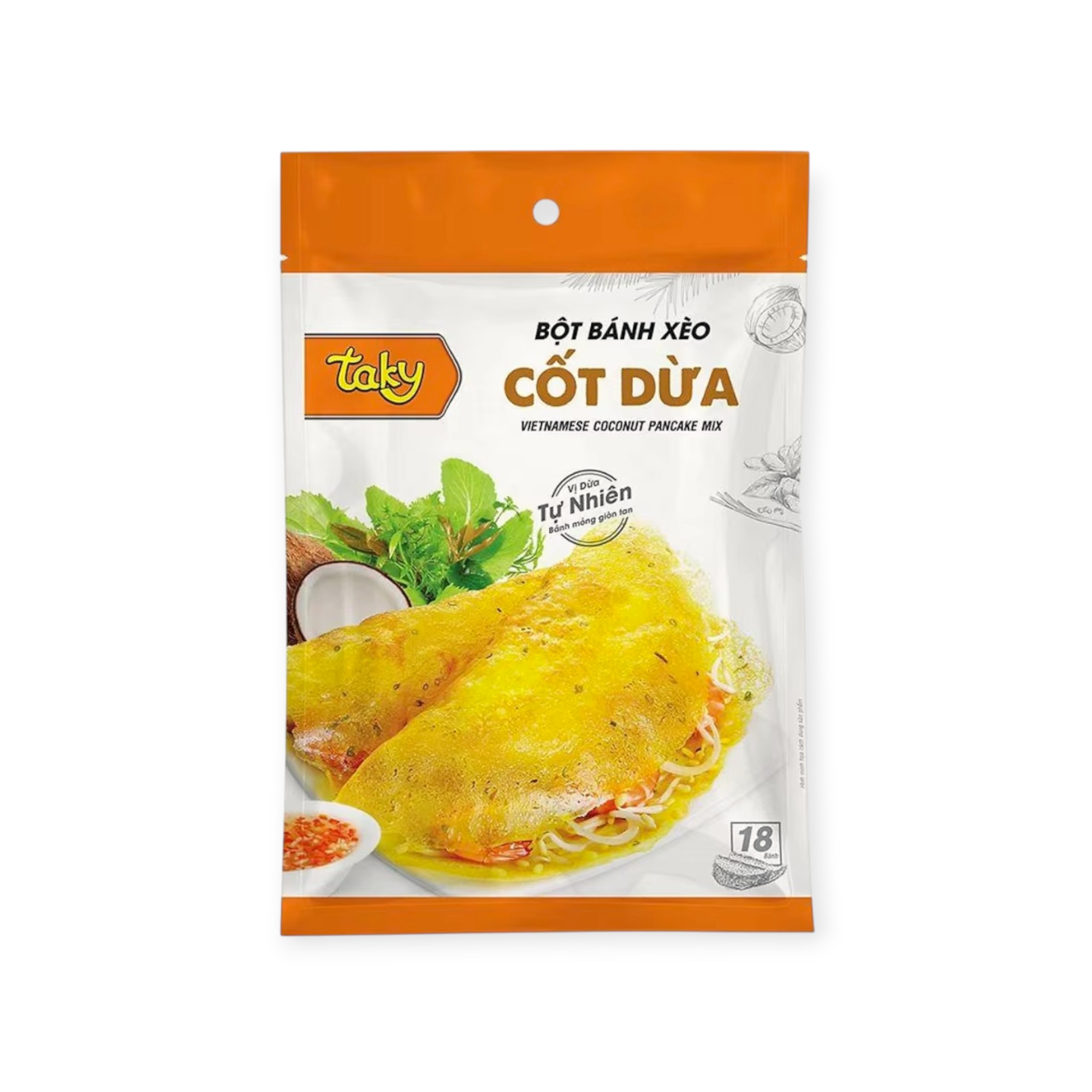 Vietnamese Coconut Pancake Mix 24x500g
