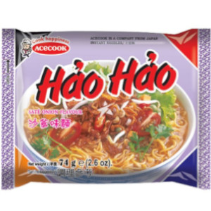 Hao Hao Instant Noodle Spicy Fried Onion 30x75g